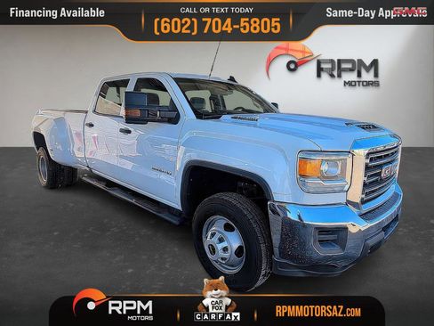 Used 2017 GMC Sierra 3500 2WD Crew Cab w/ Sierra Convenience Package image 1