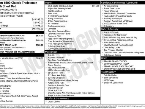 Used 2022 RAM 1500 Tradesman w/ Popular Equipment Group image 14