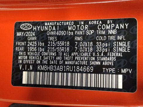 Used 2024 Hyundai Kona SEL FWD image 33