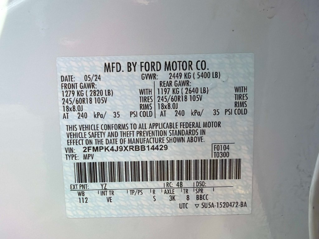 Used 2024 Ford Edge SEL w/ Convenience Package AWD/4WD image 35