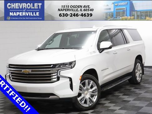 Certified 2021 Chevrolet Suburban High Country image 1