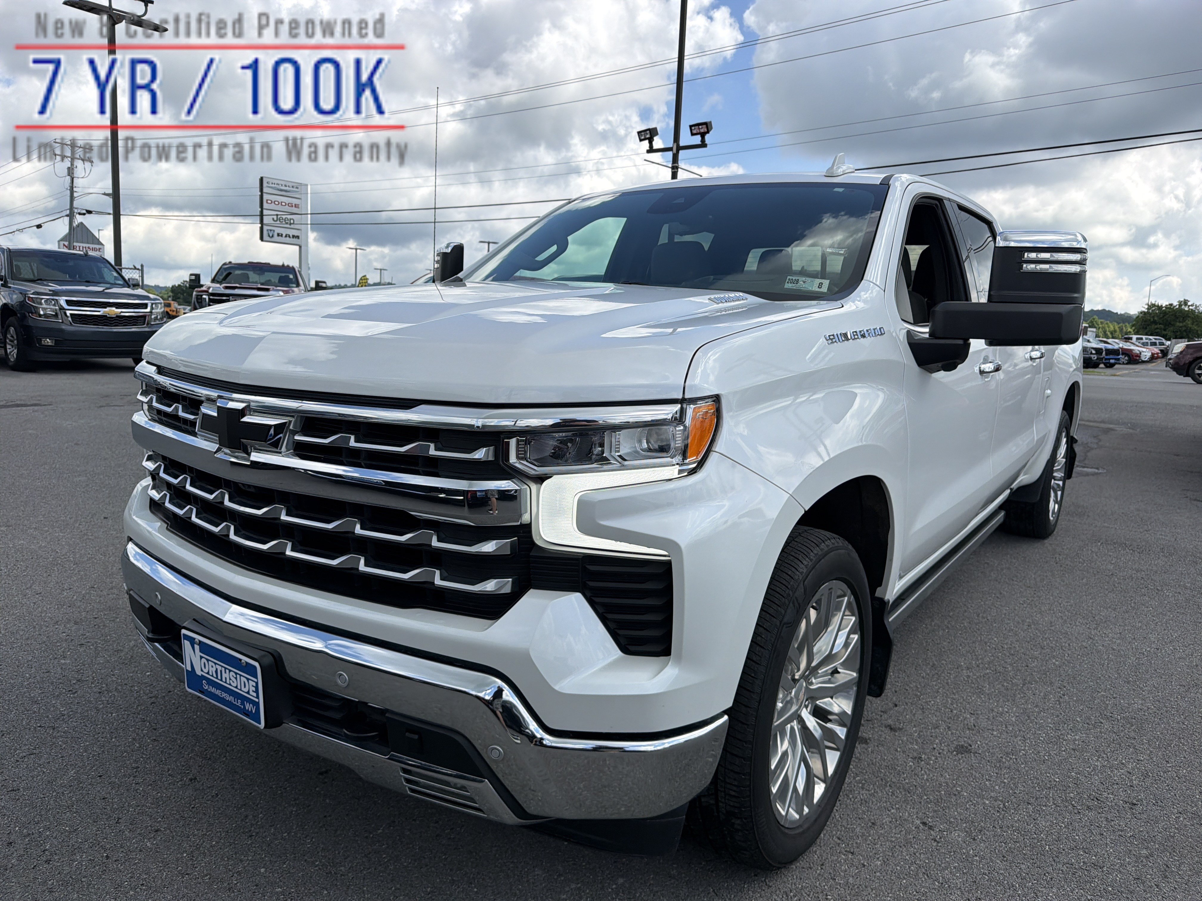 Certified 2024 Chevrolet Silverado 1500 LTZ w/ Technology Package AWD/4WD image 1