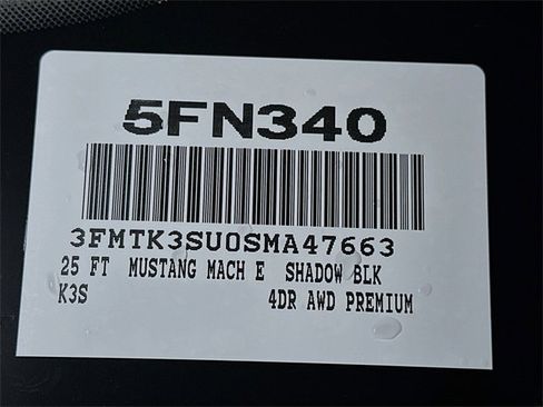 New 2025 Ford Mustang Mach-E Premium w/ Sport Appearance Package image 23