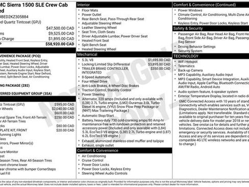 Used 2019 GMC Sierra 1500 SLE AWD/4WD image 13