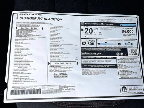 New 2026 Dodge Charger GT w/ Blacktop Package AWD/4WD image 33
