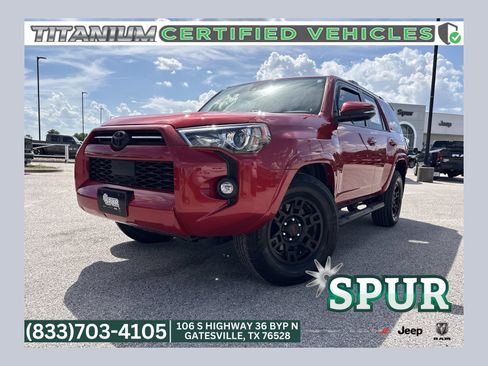 Used 2021 Toyota 4Runner SR5 Premium w/ Moonroof Package RWD image 1