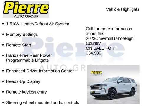 Used 2023 Chevrolet Tahoe High Country AWD/4WD image 15