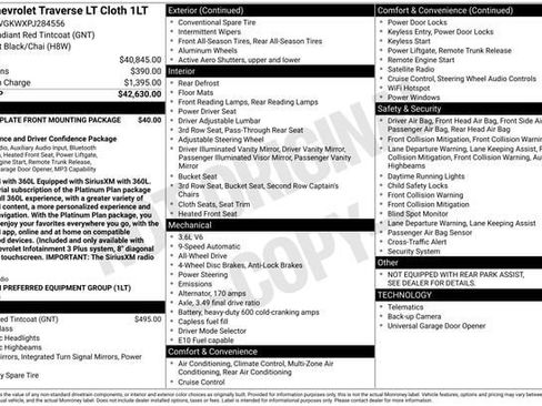 Used 2023 Chevrolet Traverse LT AWD/4WD image 4