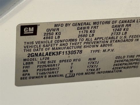 Used 2015 Chevrolet Equinox LS image 29