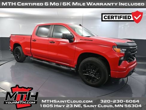 Used 2024 Chevrolet Silverado 1500 Custom w/ Rally Edition AWD/4WD image 1