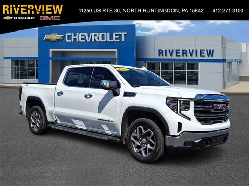Used 2025 GMC Sierra 1500 SLT w/ SLT Premium Package AWD/4WD image 1
