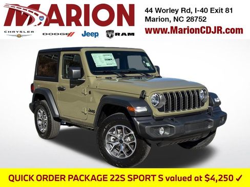 New 2026 Jeep Wrangler Sport S image 1