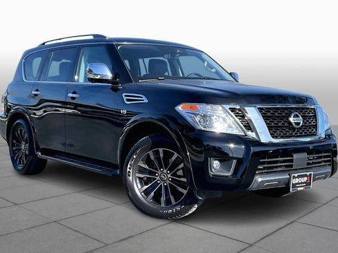 Used 2019 Nissan Armada Platinum w/ Captain's Chairs Package image 2