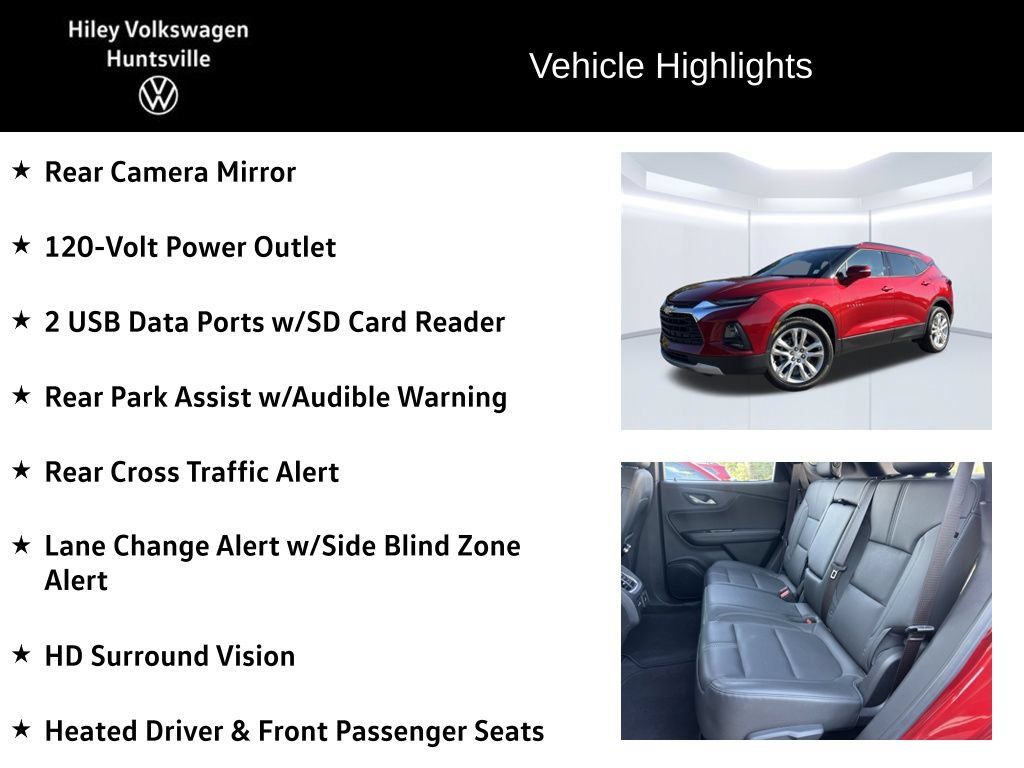 Used 2021 Chevrolet Blazer LT w/ Sound & Technology Package FWD image 19