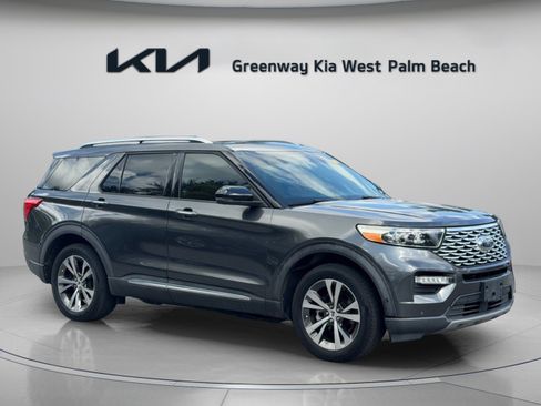 Used 2020 Ford Explorer Platinum w/ Premium Technology Package AWD/4WD image 1
