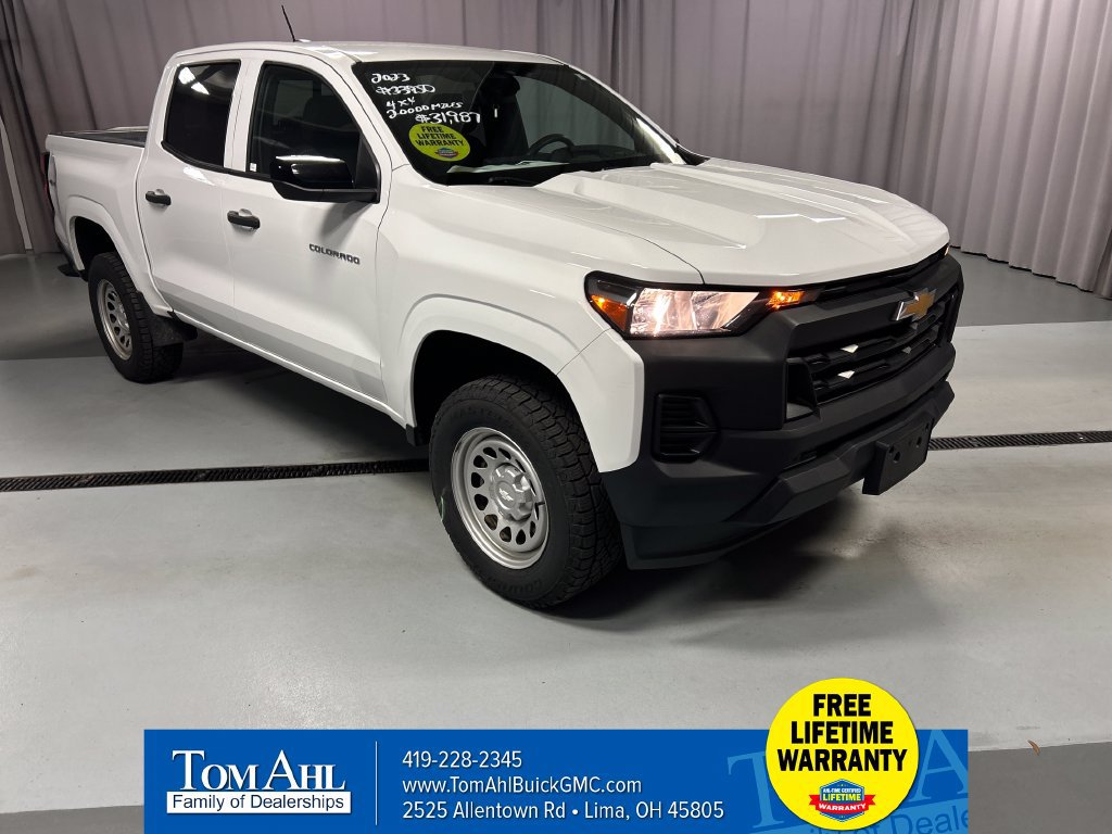 Used 2023 Chevrolet Colorado W/T w/ Advanced Trailering Package AWD/4WD 360° Tour
