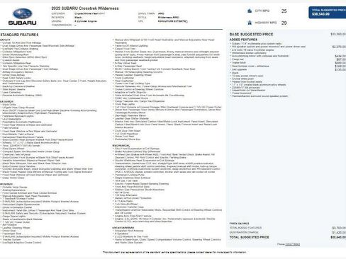 Used 2025 Subaru Crosstrek 2.5i Wilderness image 4