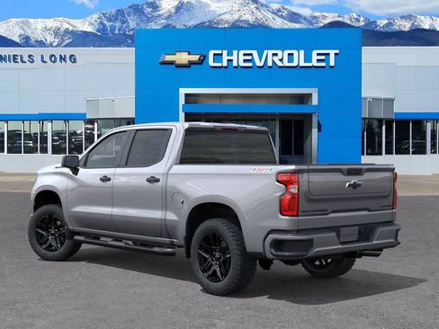 New 2026 Chevrolet Silverado 1500 Custom w/ Turbomax Blackout Package AWD/4WD image 3