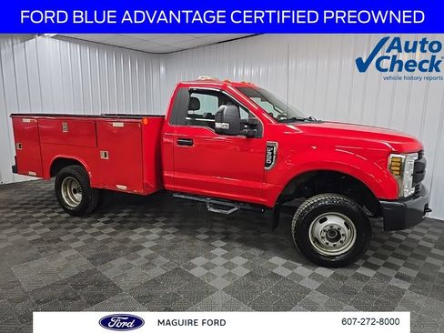 Certified 2019 Ford F350 4x4 Regular Cab DRW Super Duty image 1