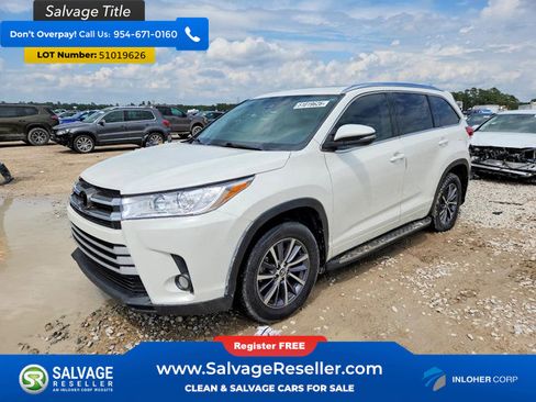Used 2017 Toyota Highlander XLE FWD image 1