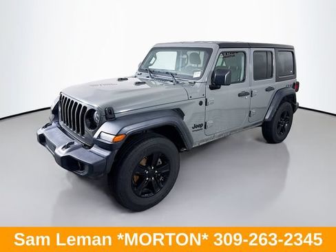 Used 2022 Jeep Wrangler Unlimited Sport AWD/4WD image 3