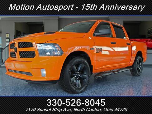 Used 2019 RAM 1500 Express w/ Ignition Orange Sport Package AWD/4WD image 1