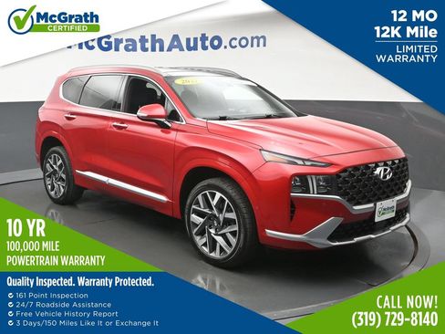 Certified 2021 Hyundai Santa Fe Calligraphy AWD/4WD image 1