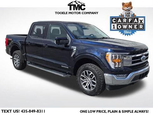 Used 2021 Ford F150 Lariat w/ Equipment Group 501A Mid image 1