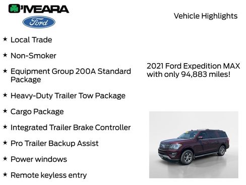 Used 2021 Ford Expedition Max XLT AWD/4WD image 7