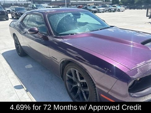Used 2021 Dodge Challenger R/T w/ Blacktop Package RWD image 1
