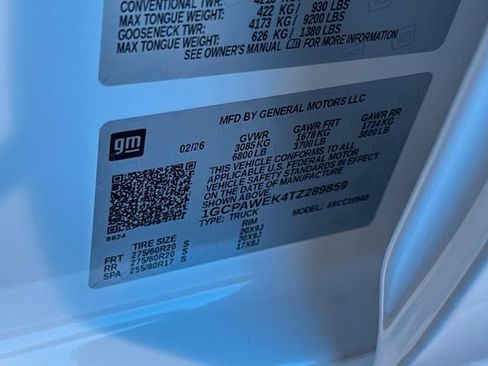 New 2026 Chevrolet Silverado 1500 RST w/ RST Select Package image 37