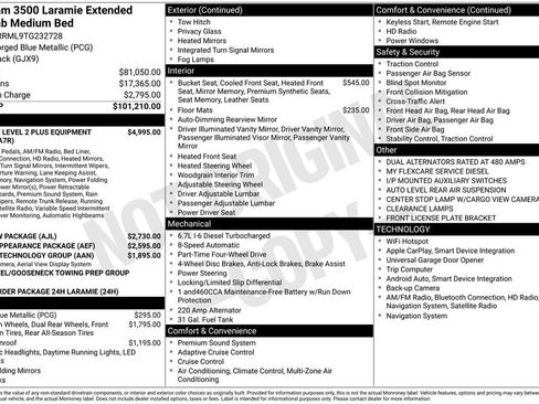 New 2026 RAM 3500 Laramie AWD/4WD image 6