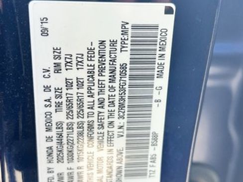 Used 2015 Honda CR-V EX image 27