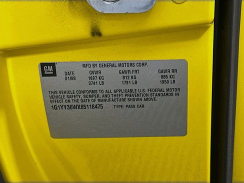 Used 2008 Chevrolet Corvette Convertible w/ Preferred Equipment Group image 12