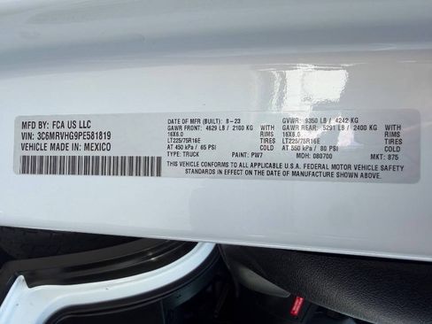 Used 2023 RAM ProMaster 3500 FWD image 24