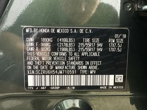 Used 2018 Honda HR-V EX image 31