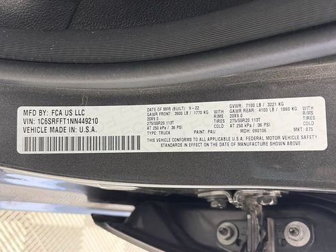 Used 2022 RAM 1500 Big Horn AWD/4WD image 9
