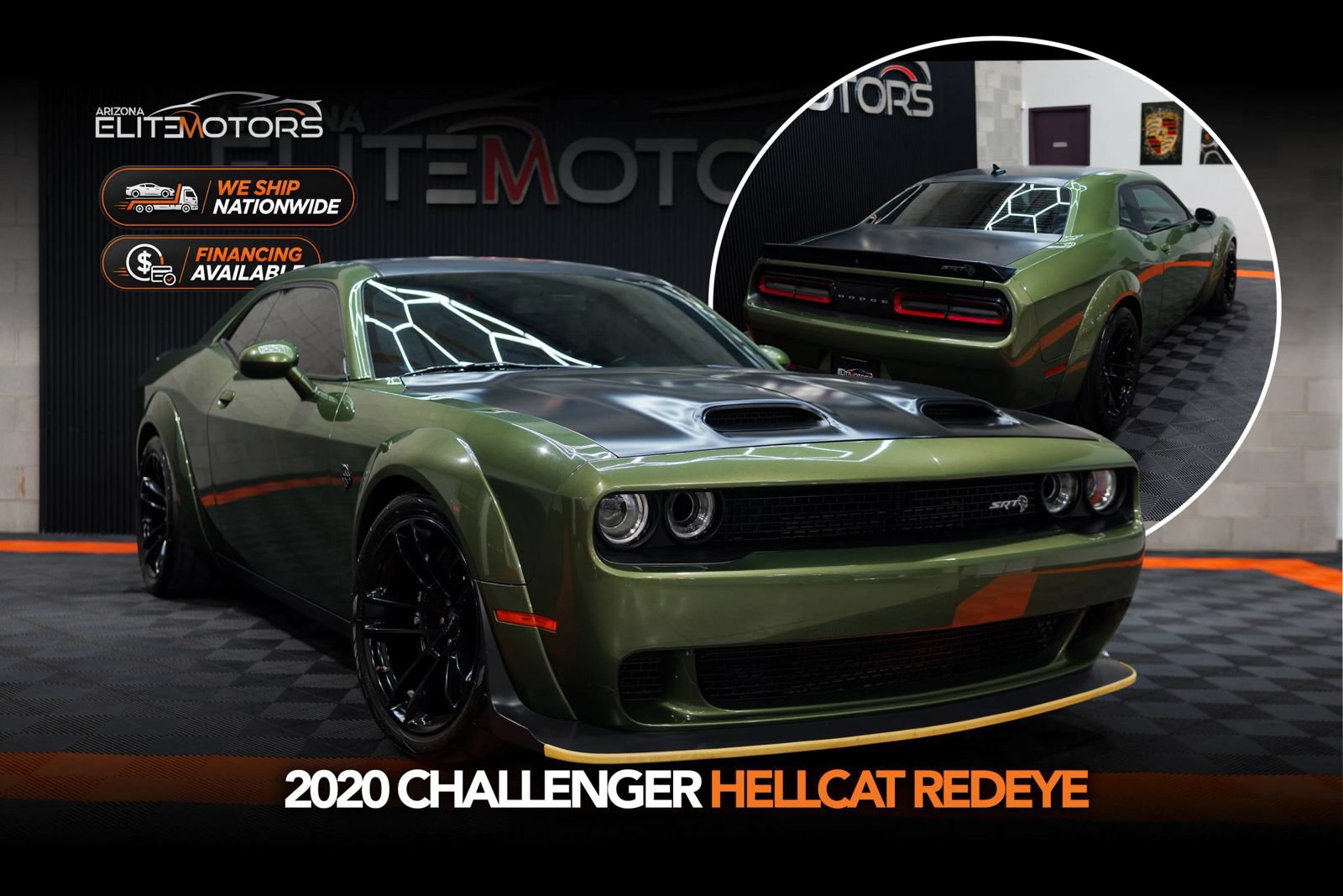 Used 2020 Dodge Challenger SRT Hellcat Redeye RWD image 1