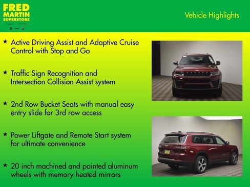 New 2026 Jeep Grand Cherokee L Limited AWD/4WD image 15