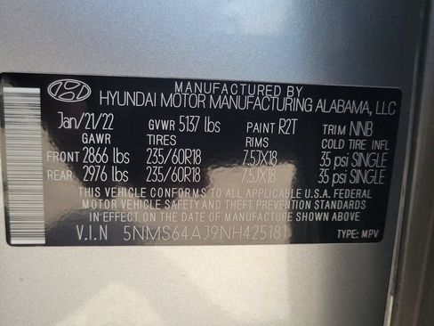 Used 2022 Hyundai Santa Fe XRT FWD image 24