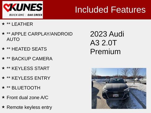 Used 2023 Audi A3 2.0T Premium image 2