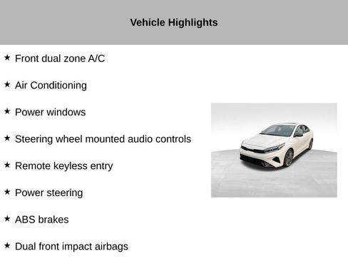 Certified 2023 Kia Forte GT w/ GT2 Package FWD image 16