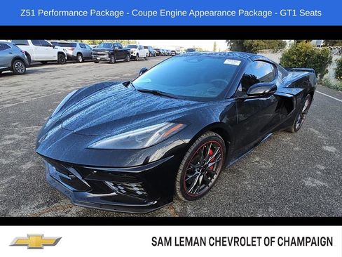 Used 2024 Chevrolet Corvette Stingray Coupe w/ Z51 Performance Package RWD image 1