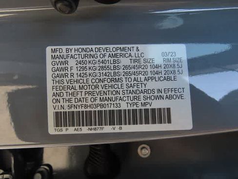 Certified 2023 Honda Passport Elite image 30