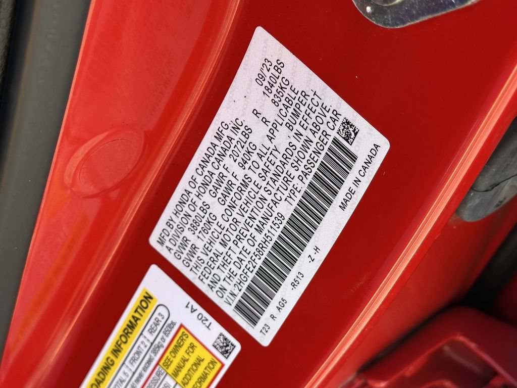 Used 2024 Honda Civic Sport image 34