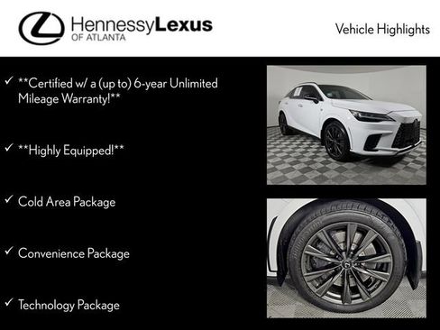 Certified 2024 Lexus RX 350 F Sport image 12