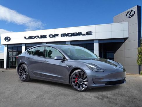 Used 2021 Tesla Model 3 Performance AWD/4WD image 1