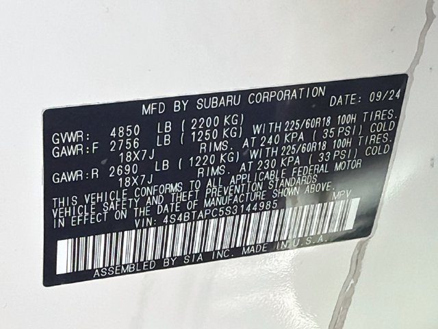 Used 2025 Subaru Outback Touring AWD/4WD image 43