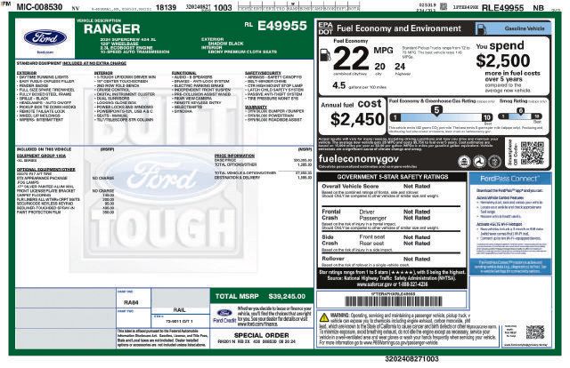 Certified 2024 Ford Ranger XL AWD/4WD image 24
