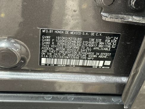 Used 2025 Honda HR-V LX image 35